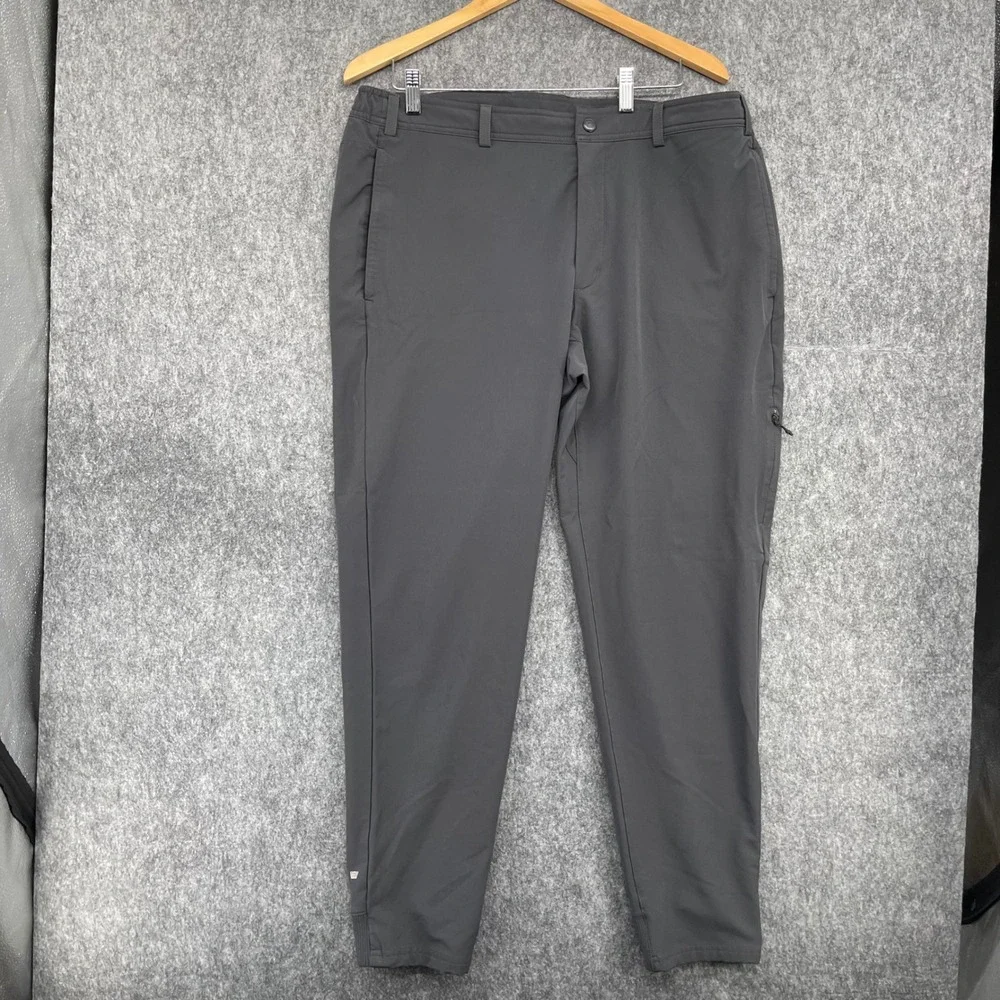 Mack Weldon Pants Mens XL Gray Stretch Performance Travel Radius Jogger